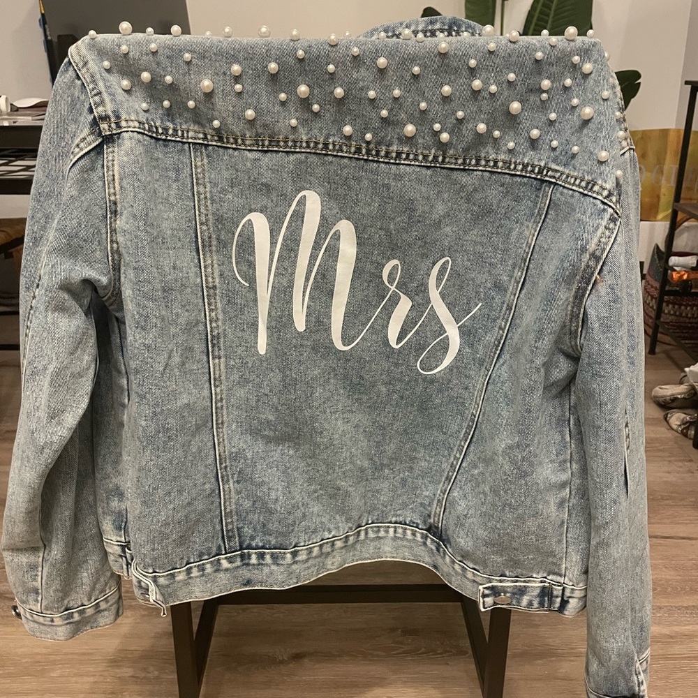 Wedding Mrs. Jean jacket
